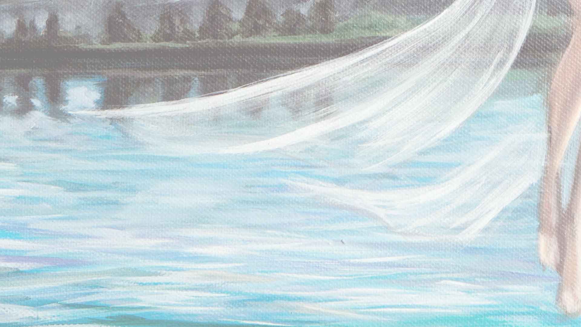 background with partial front cover exposure